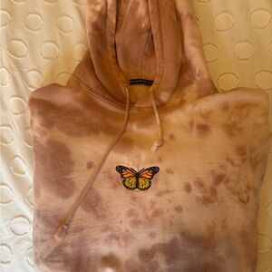 Brandy Melville oversized Butterfly hoodie